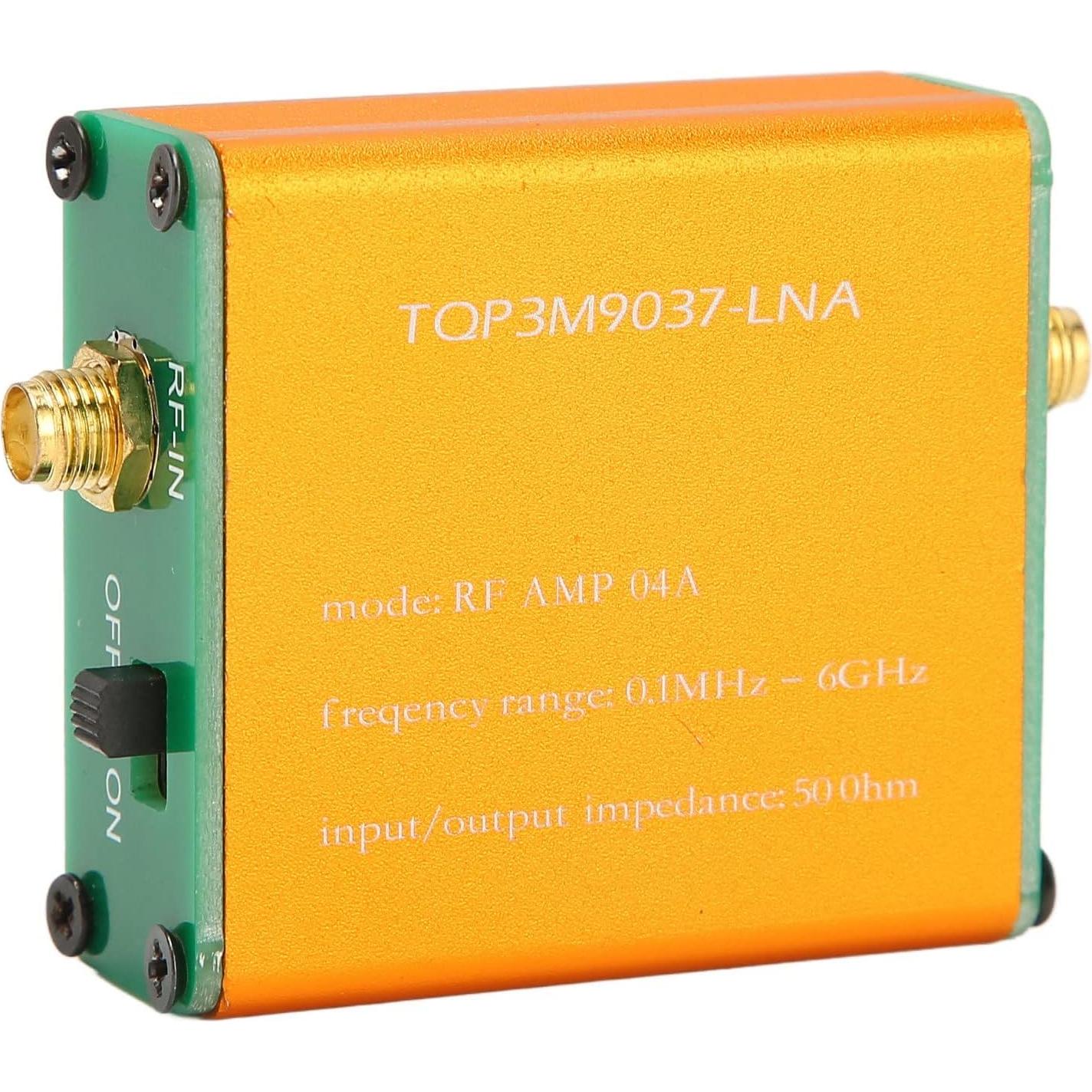 Amplificador RF GOSHYDA 0.1MHz-6GHz 20dB Bajo Ruido