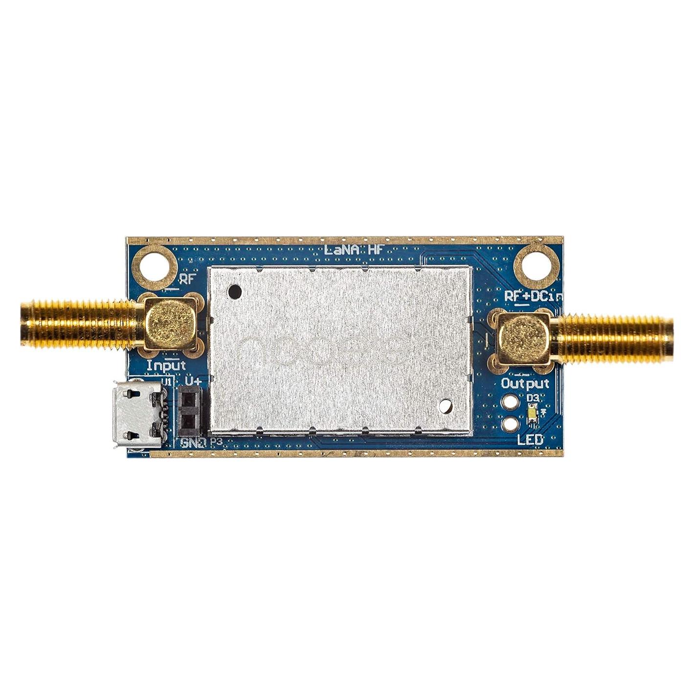 Módulo Amplificador LNA Nooelec 100837 Banda Ancha 50kHz-150MHz