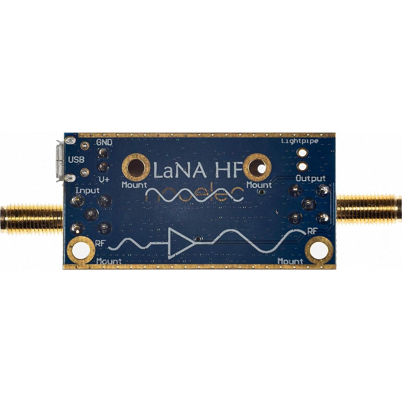 Módulo Amplificador LNA Nooelec 100837 Banda Ancha 50kHz-150MHz