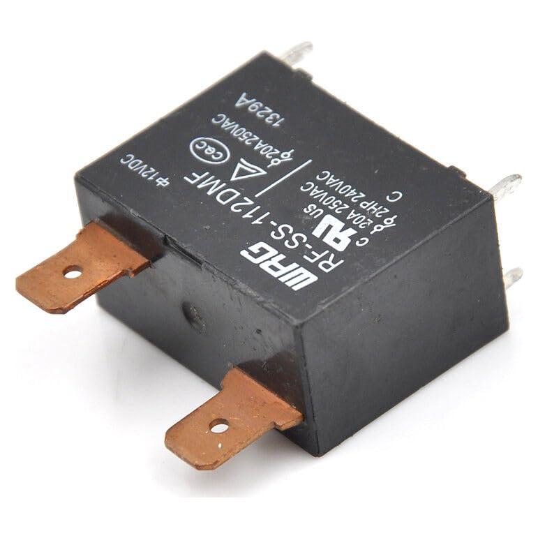 Relé 12V DC QRCAMULE RF-SS-112DMF - 5.08x5.08 cm