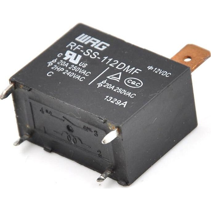 Relé 12V DC QRCAMULE RF-SS-112DMF - 5.08x5.08 cm
