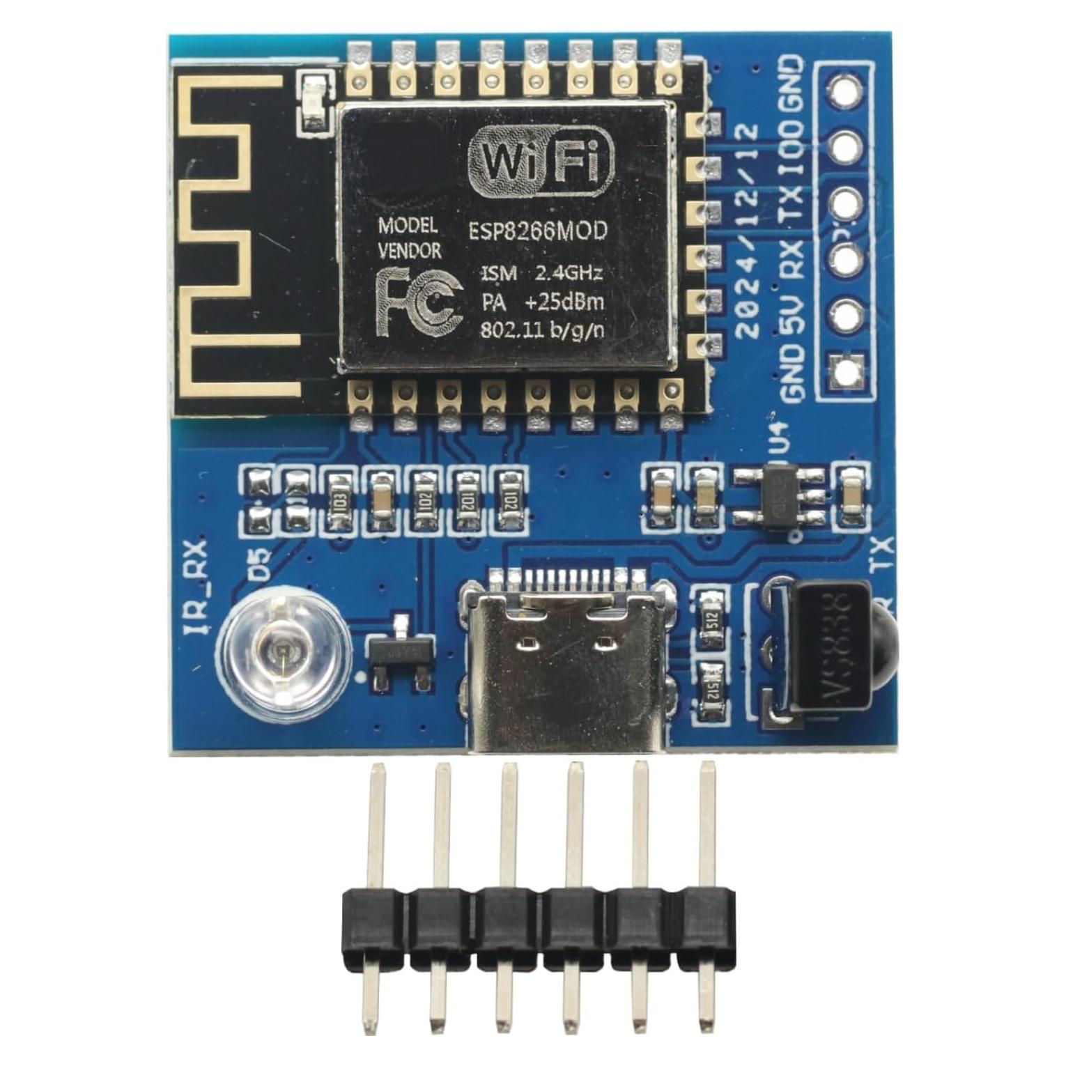 Módulo WiFi Infrarrojo GODIYMODULES ESP-12F Tipo-C 5V