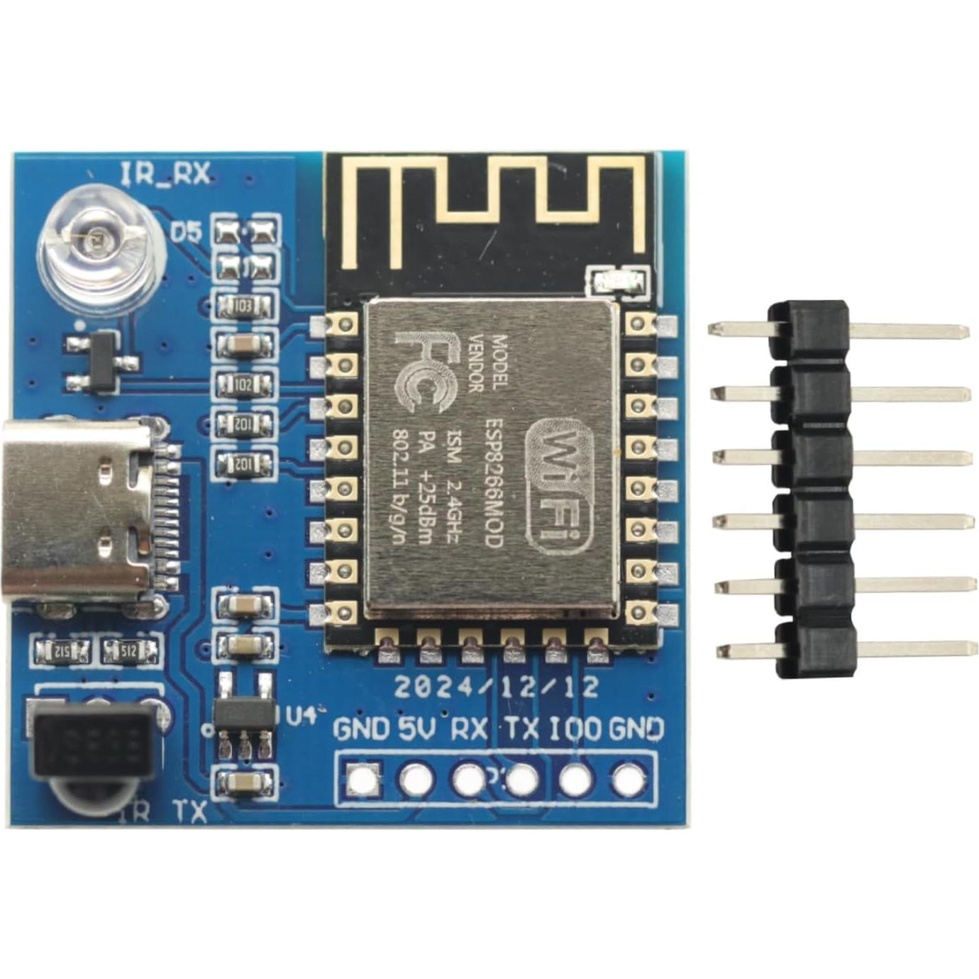 Módulo WiFi Infrarrojo GODIYMODULES ESP-12F Tipo-C 5V