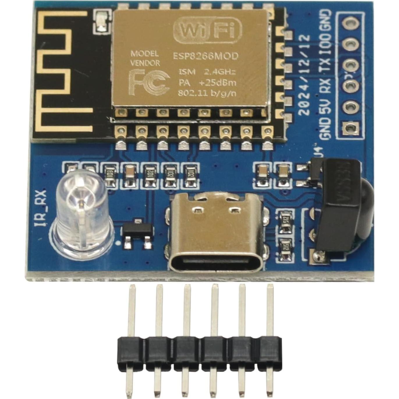 Módulo WiFi Infrarrojo GODIYMODULES ESP-12F Tipo-C 5V