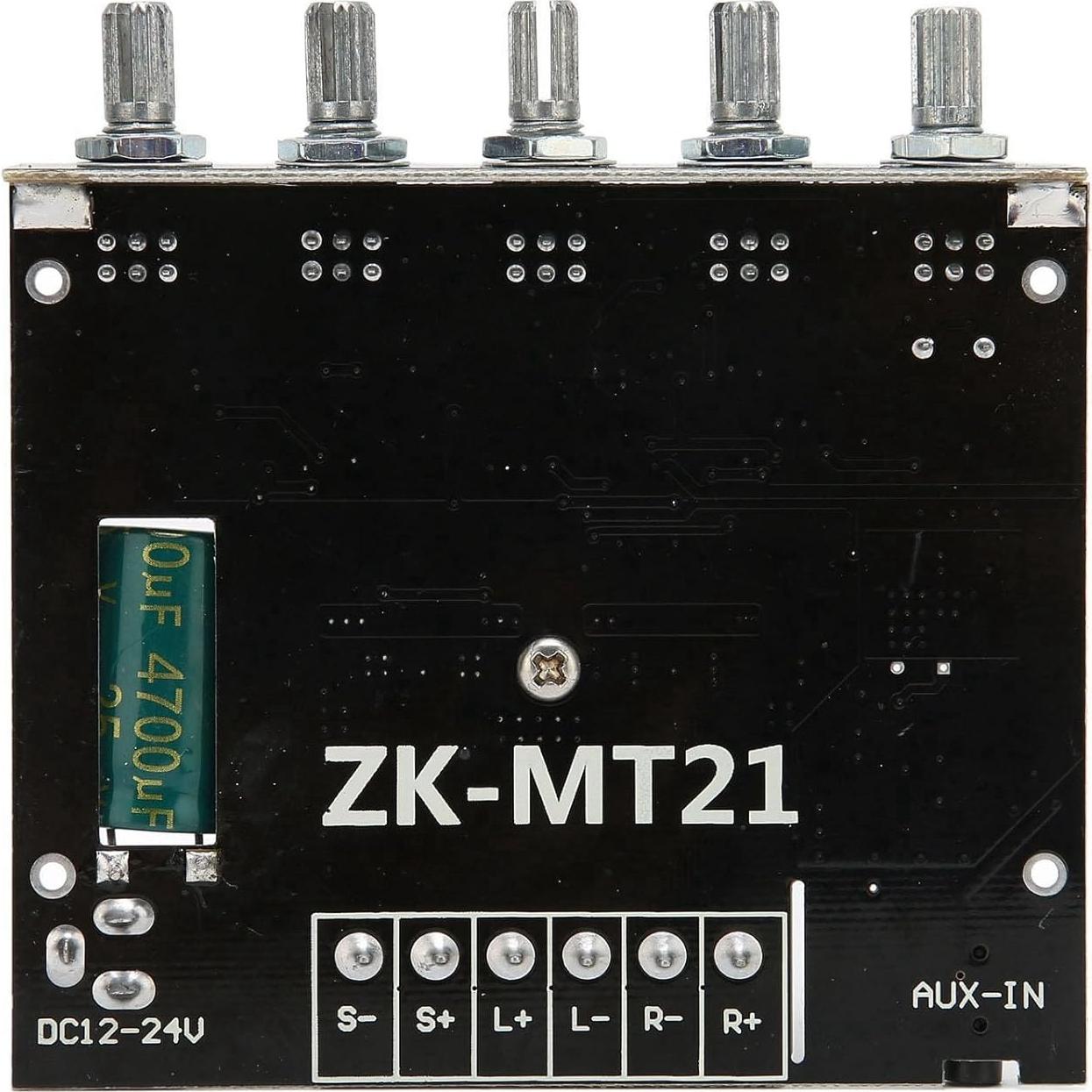Placa Amplificador Estéreo Digital ZK-MT21 Bluetooth 2.1 50W