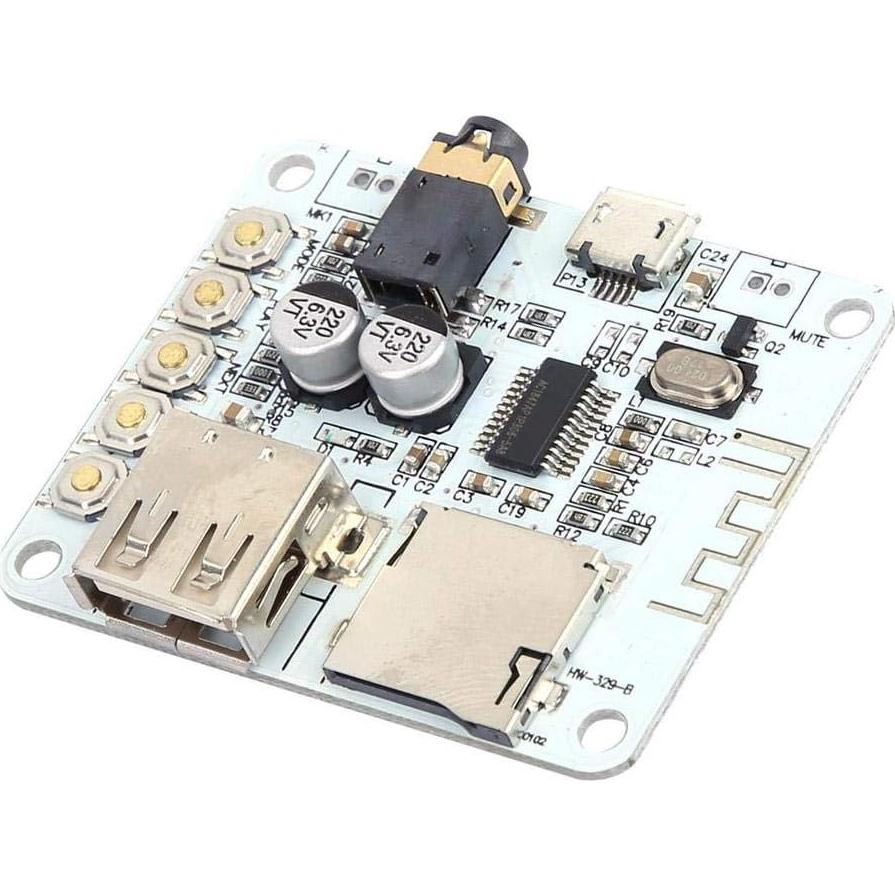 Placa Receptora Bluetooth USB 5V Walfront - MP3, WMA, WAV, FLAC, APE
