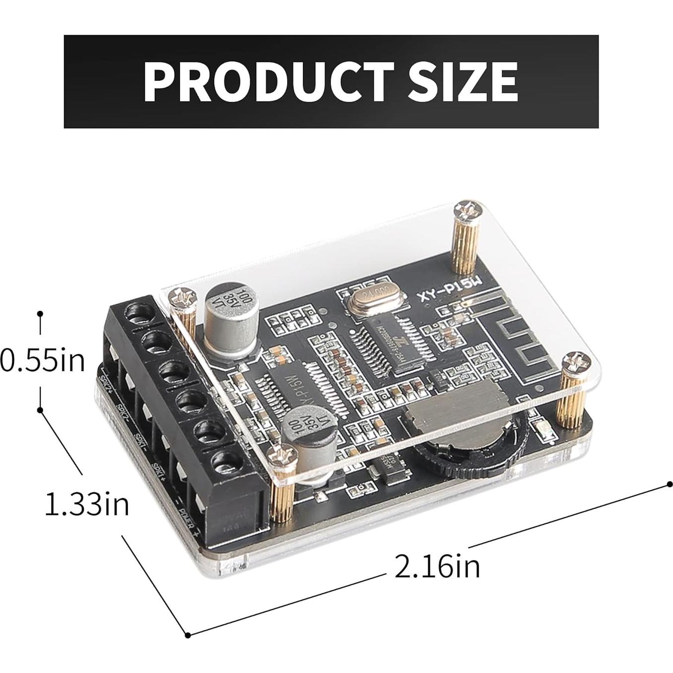 Amplificador Bluetooth Estéreo UwayKey XY-P15W 30W-150W