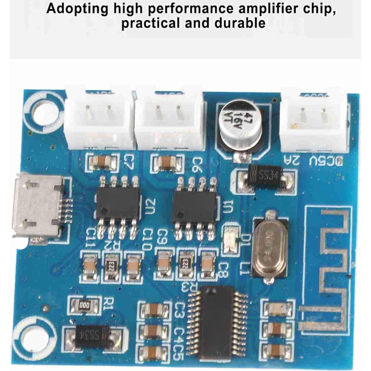Módulo Amplificador Bluetooth 15W Doble Canal Walfront