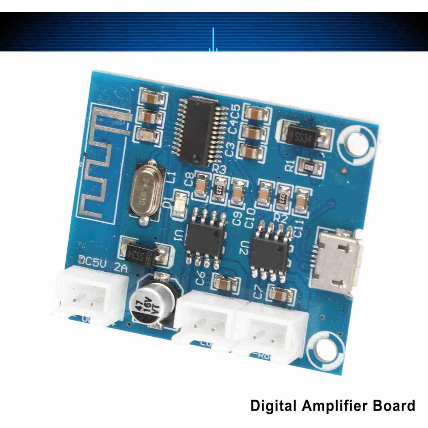 Módulo Amplificador Bluetooth 15W Doble Canal Walfront