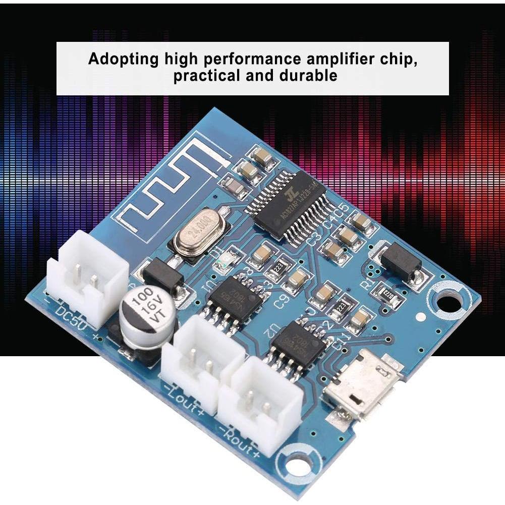 Módulo Amplificador Bluetooth 15W Doble Canal Walfront