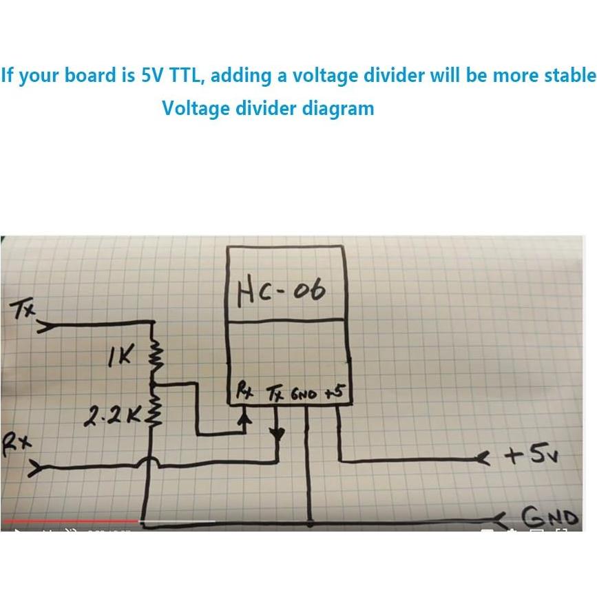 Módulo Bluetooth DSD TECH HC-06 Inalámbrico 2.0 SPP