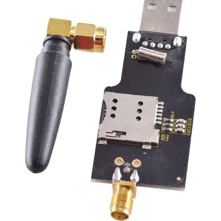 Módulo GSM GPRS USB SIM800C 4 bandas con Bluetooth y antena