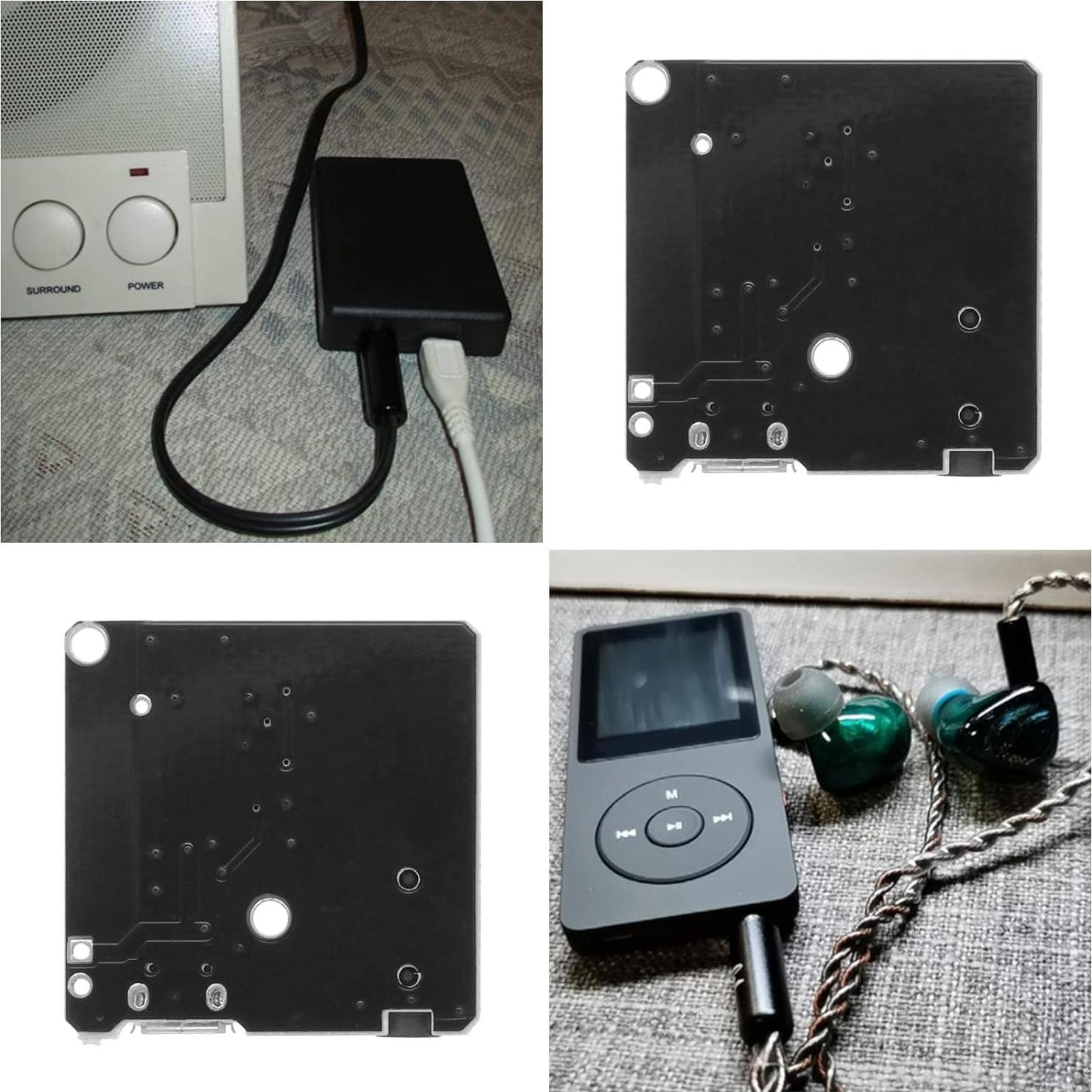 Placa Receptora de Audio Bluetooth 5.0 ECSiNG 4 Pcs 3x3cm
