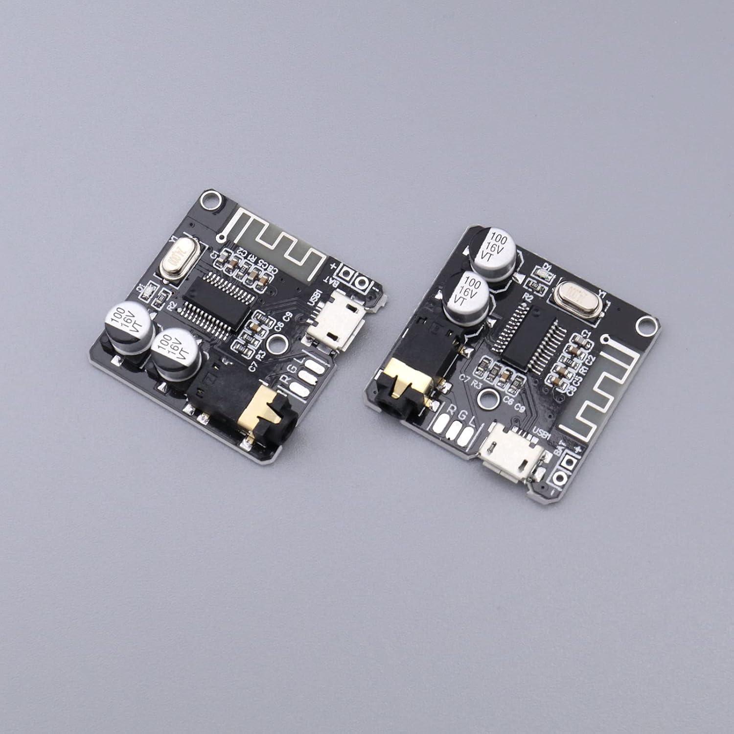 Placa Receptora de Audio Bluetooth 5.0 ECSiNG 4 Pcs 3x3cm