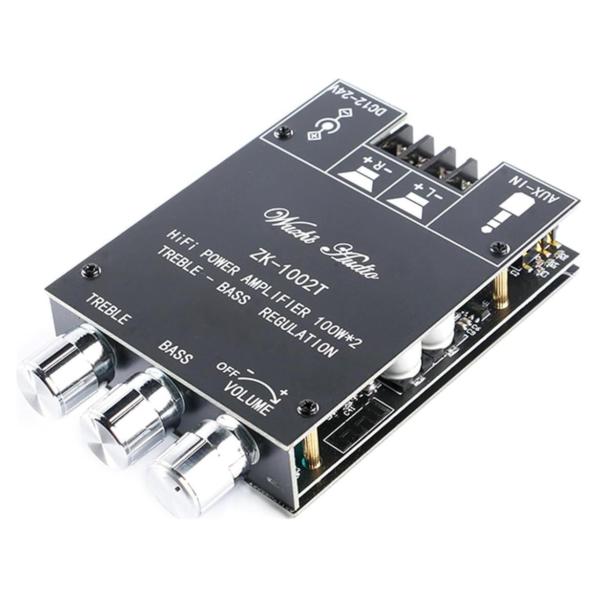 Amplificador de Audio ZK-1002T 100W+100W Bluetooth 5.0 AUX