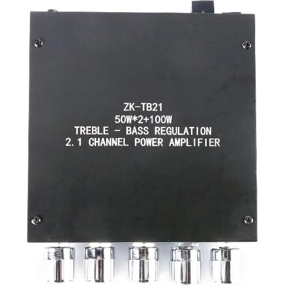 Amplificador de Audio 2.1 ZK-TB21 Bluetooth 5.0 200W HiFi