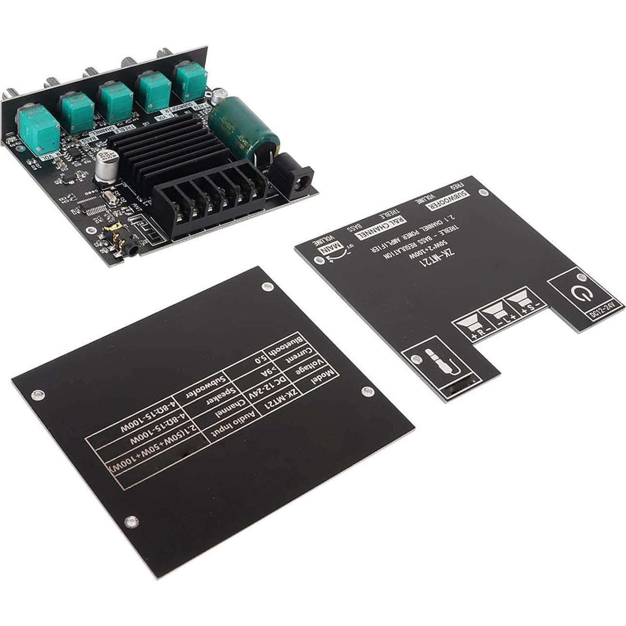 Placa Amplificador Potencia Bluetooth 5.0 GOSHYDA 2.1 Canales