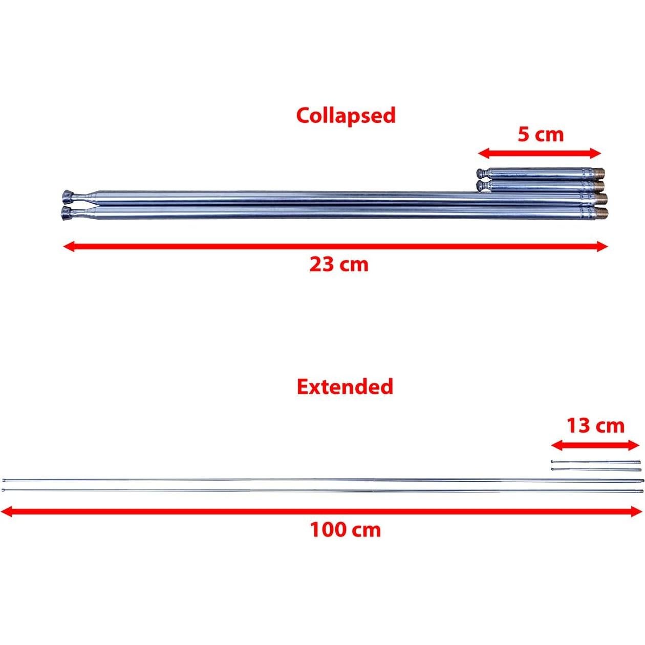 Kit de Antena Dipolo Multipropósito RTL-SDR Blog 60cm
