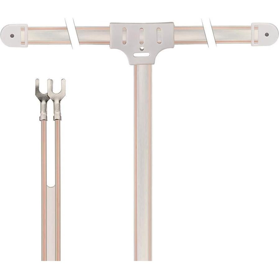 Antena Dipolo FM Bingfu 300 Ohm 1.6m para Radio Estéreo