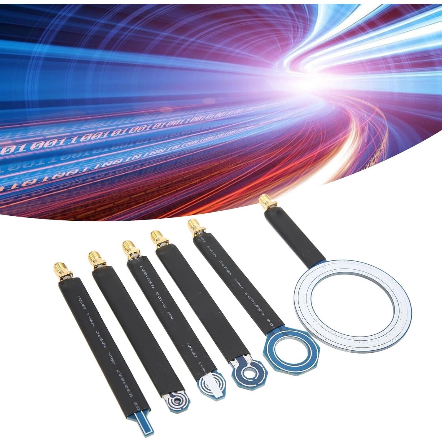 Kit de 6 Antenas de Campo Magnético PCB Walfront SMA