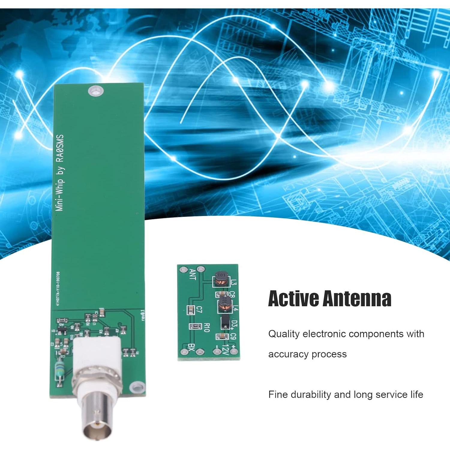 Antena Activa LiebeWH 2 Pcs VLF LF HF 10KHz-30MHz