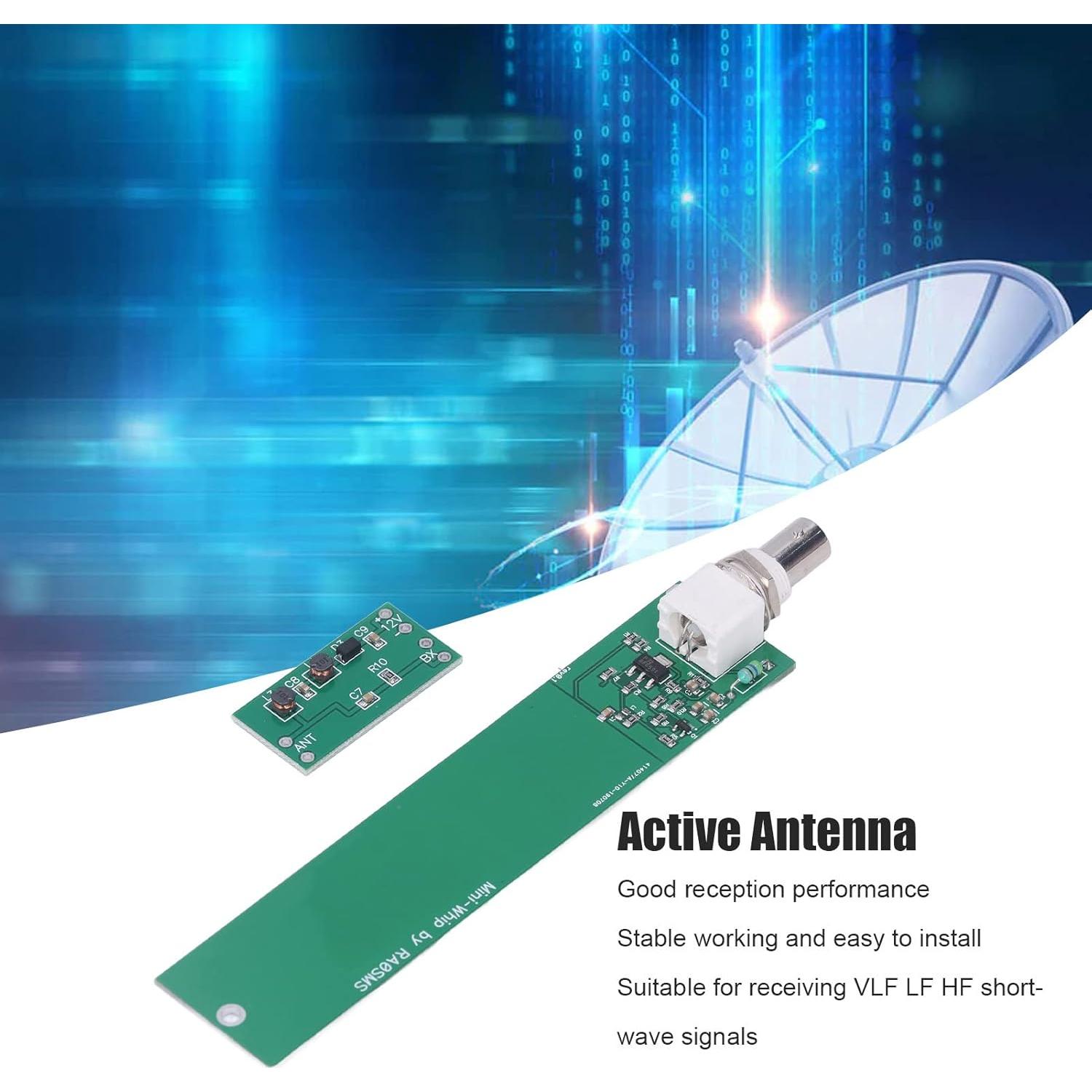 Antena Activa LiebeWH 2 Pcs VLF LF HF 10KHz-30MHz