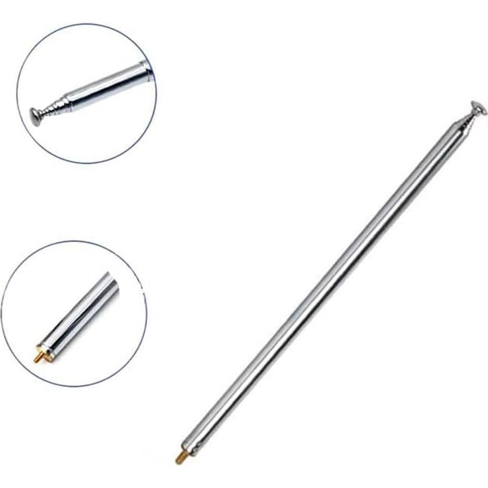 Antena Telescópica Universal M3 7 Secciones Acero Inoxidable