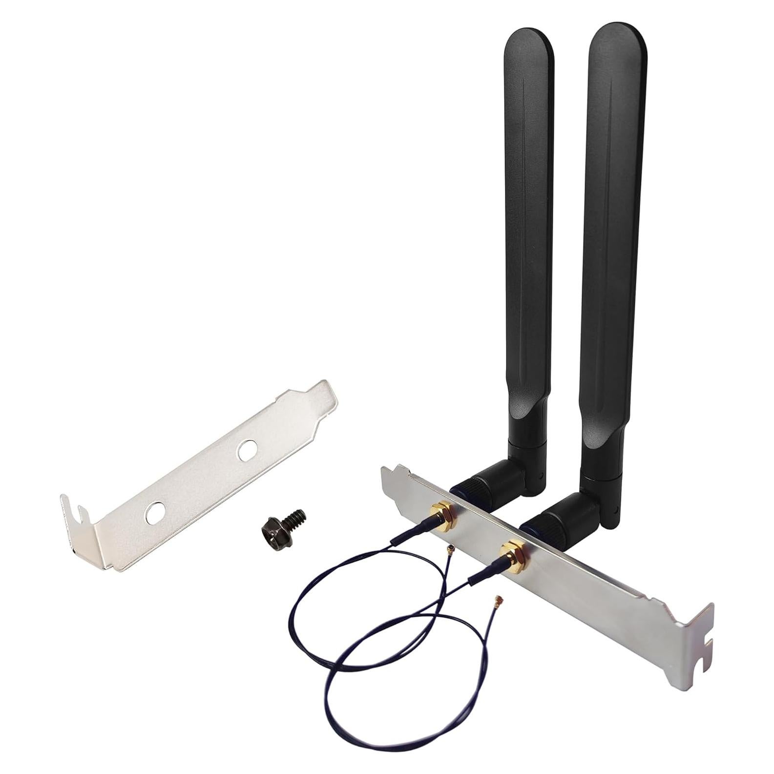 Antena WiFi 6E Tri-Banda Tenmory con Cable Extensión 25.4cm