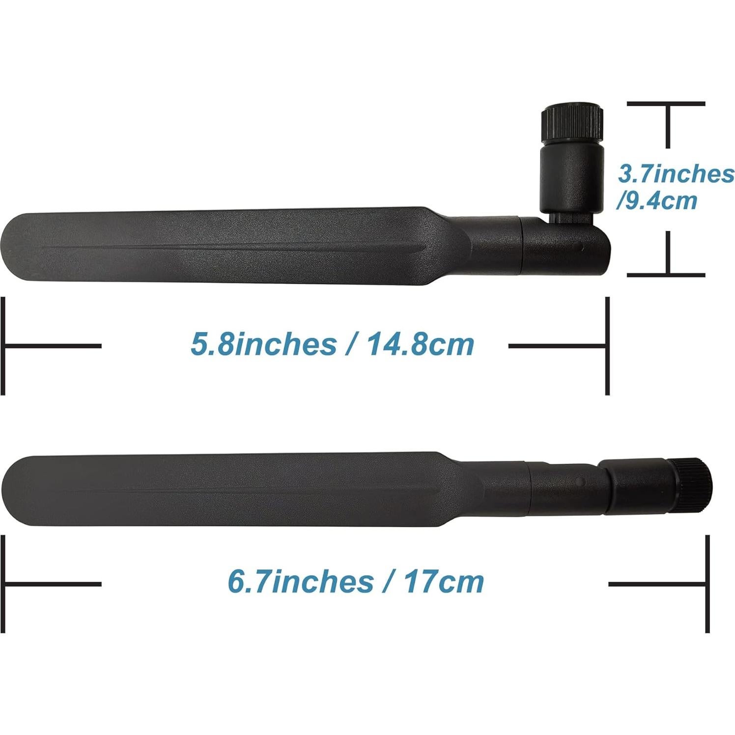 Antena WiFi 6E Tri-Banda Tenmory con Cable Extensión 25.4cm