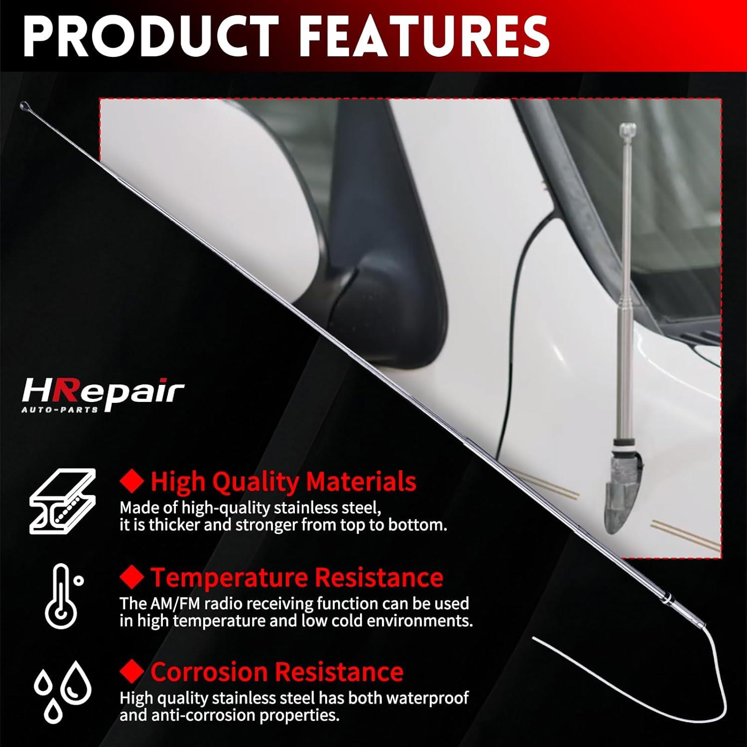 Mástil de Antena HRepair para Toyota Sequoia 2001-2007