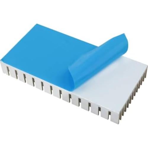 Disipador de Calor Aluminio SJZBIN 80x40x11mm 2 Piezas