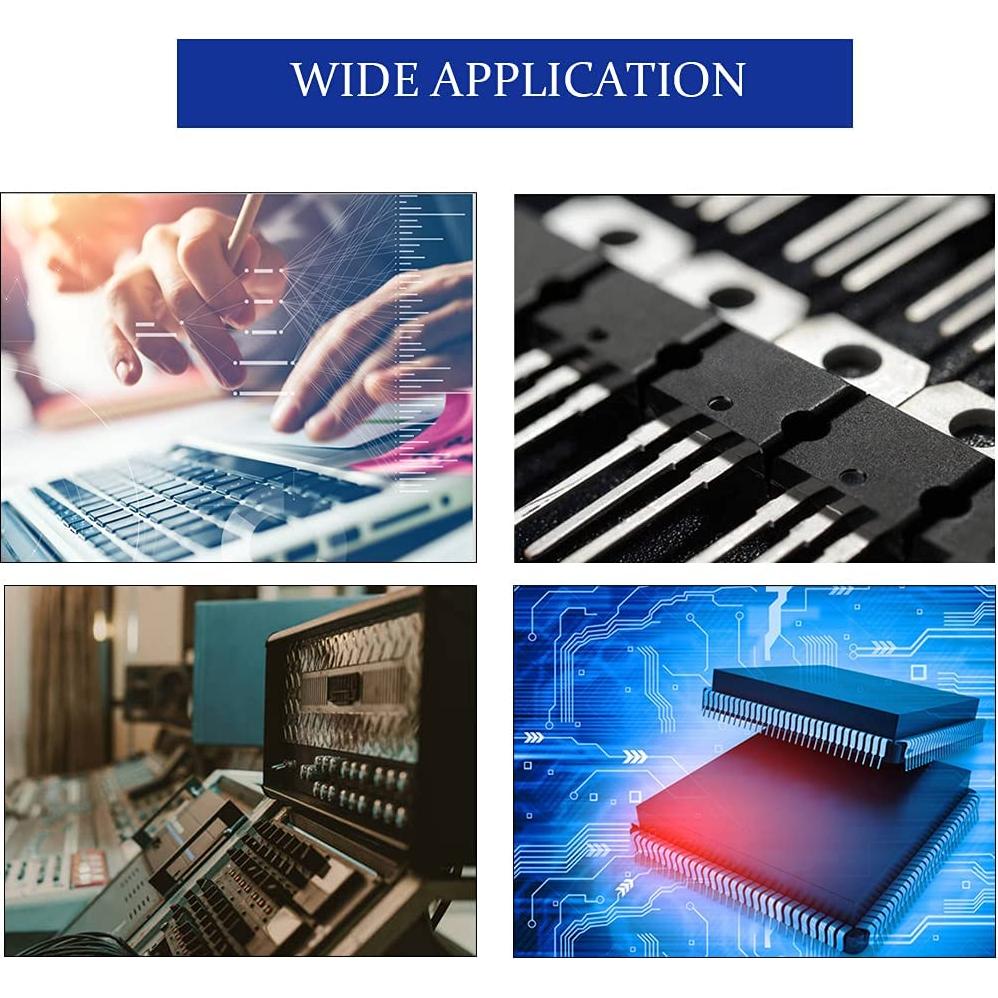 Disipador de Calor de Aluminio Tyenaza 30x14x2cm 19 Aletas