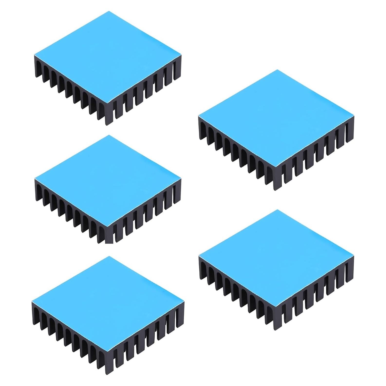 5 Disipadores de Calor de Aluminio 35x35x10mm Awxlumv