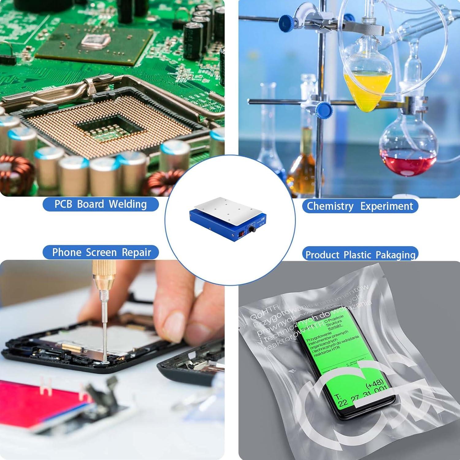 Estación de Soldadura 450W TXINLEI 918B Placa Caliente 7"