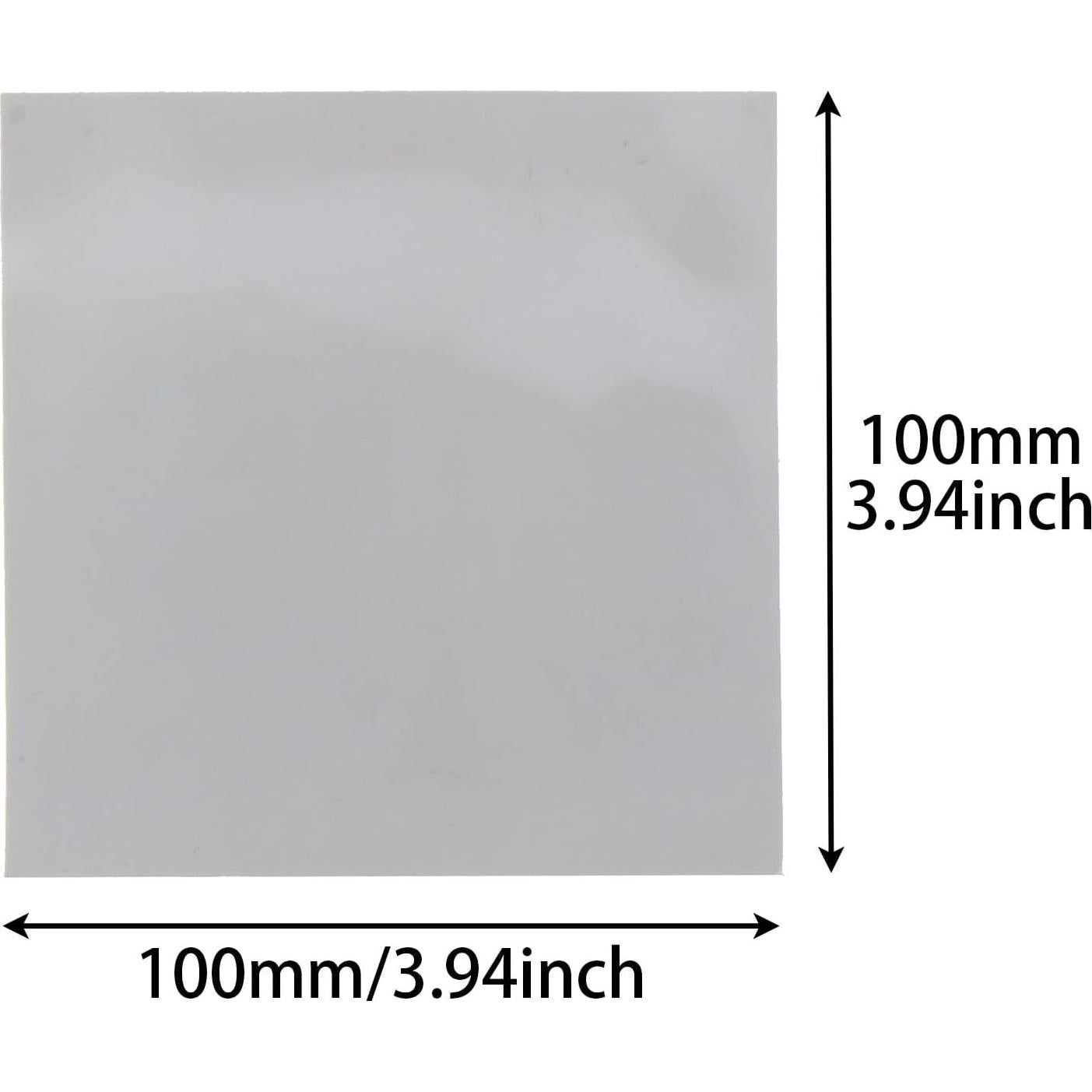 Almohadilla Térmica de Silicona Conductiva MEETOOT 100x100mm 2Pcs