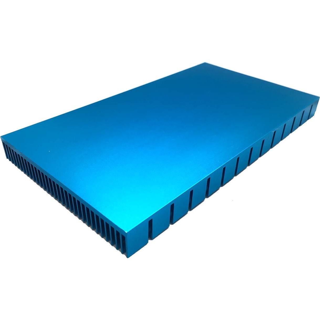 Radiador de Aluminio Azul SGTKJSJS 150x85x12mm para Electrónica