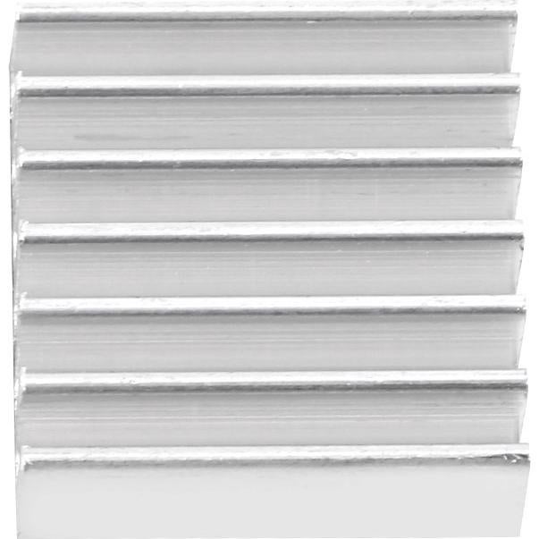 Disipador Térmico de Aluminio AUNMAS 14x14x6mm 12PCS Adhesivo