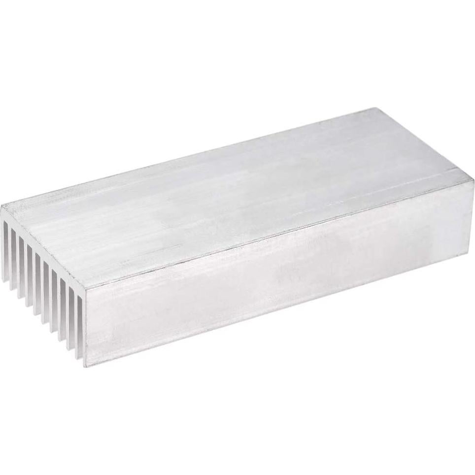 Disipador de Aluminio 100mm x 40mm x 20mm para Transistores - 2PCS