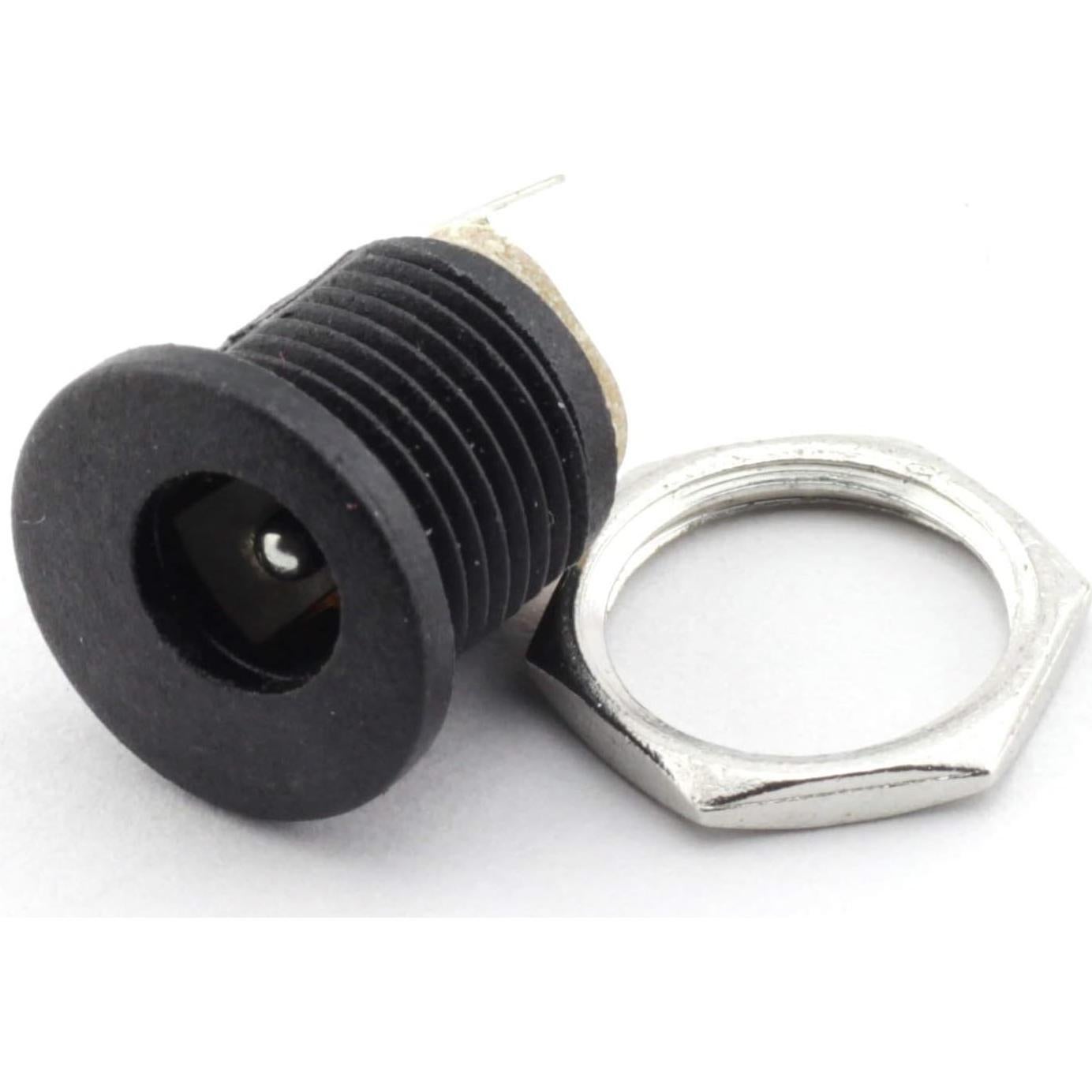 Conector de Alimentación DC Femenino 5.5mm x 2.1mm MEETOOT 10pcs