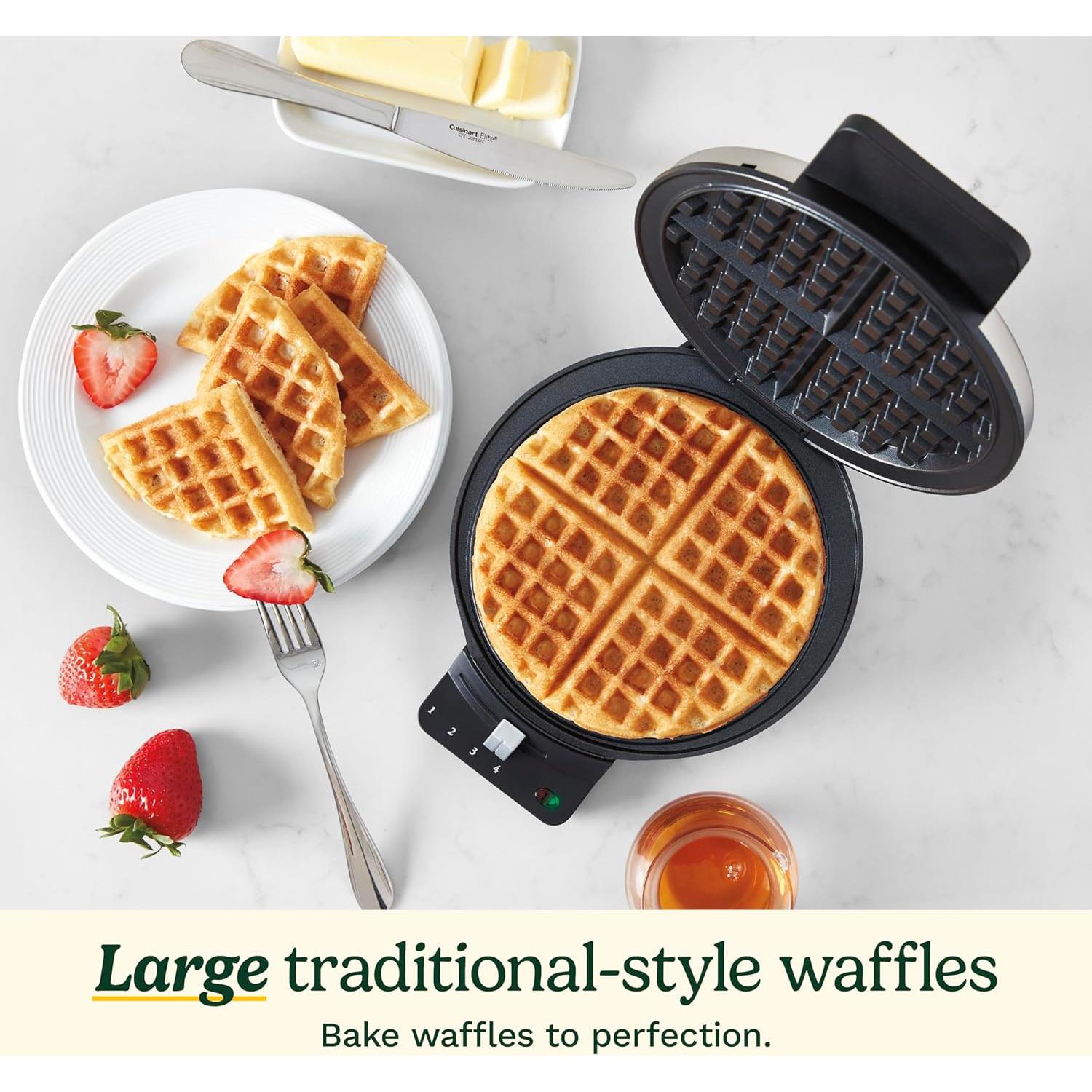 Máquina de Waffles Cuisinart WMR-CAP2 Acero Inoxidable