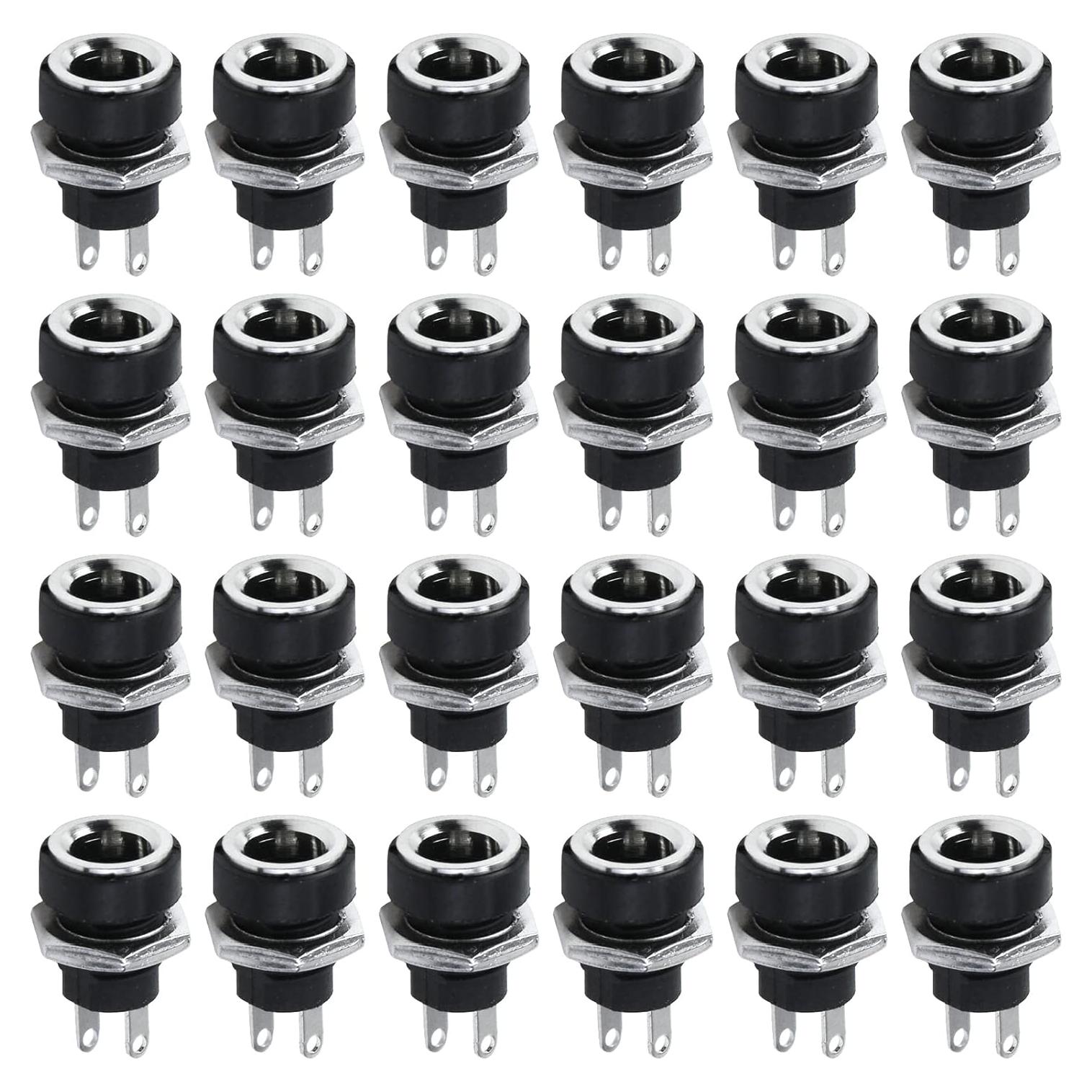 Conector Jack de Poder Femenino Antrader 24pcs 5.5mm x 2.1mm