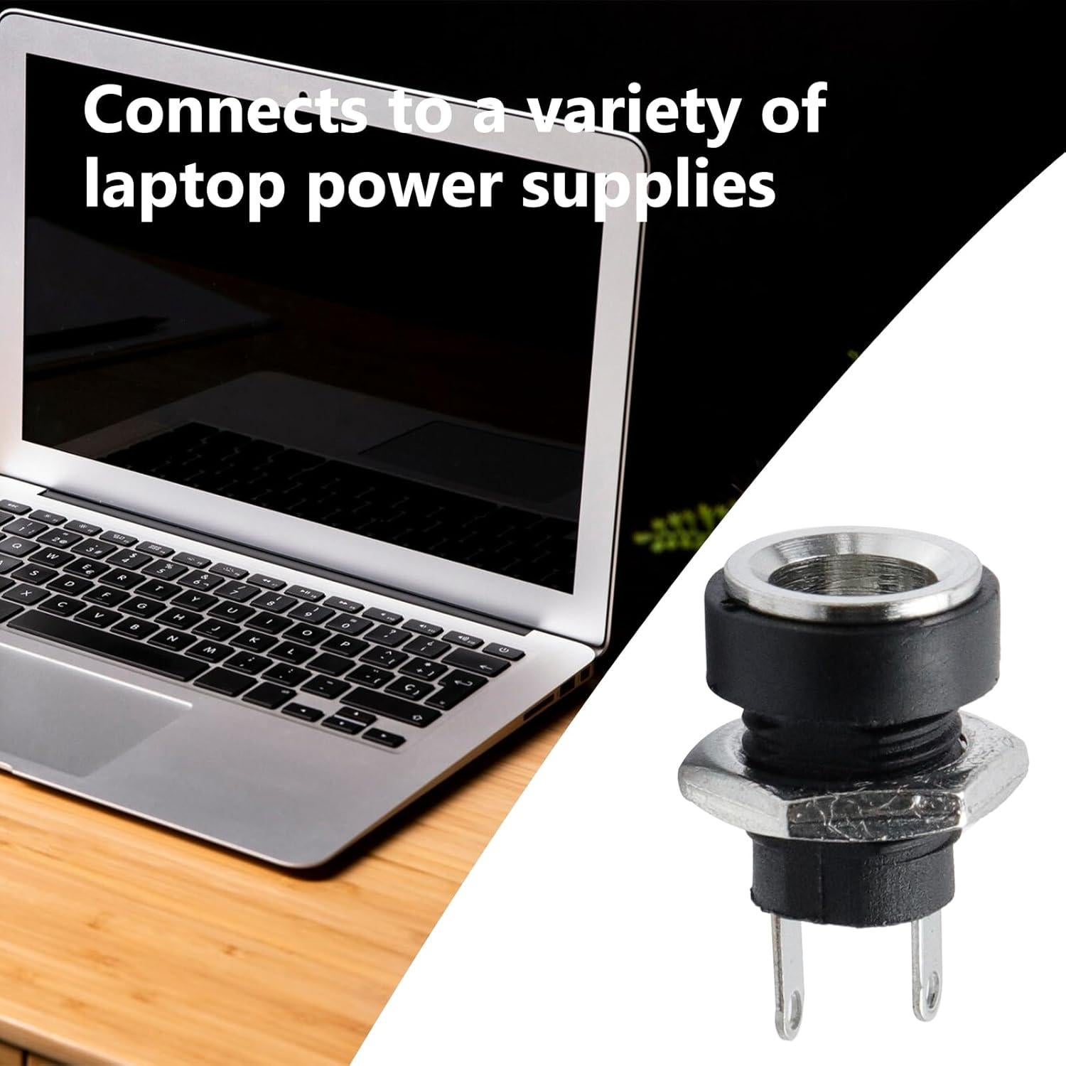 Conector Jack de Poder Femenino Antrader 24pcs 5.5mm x 2.1mm