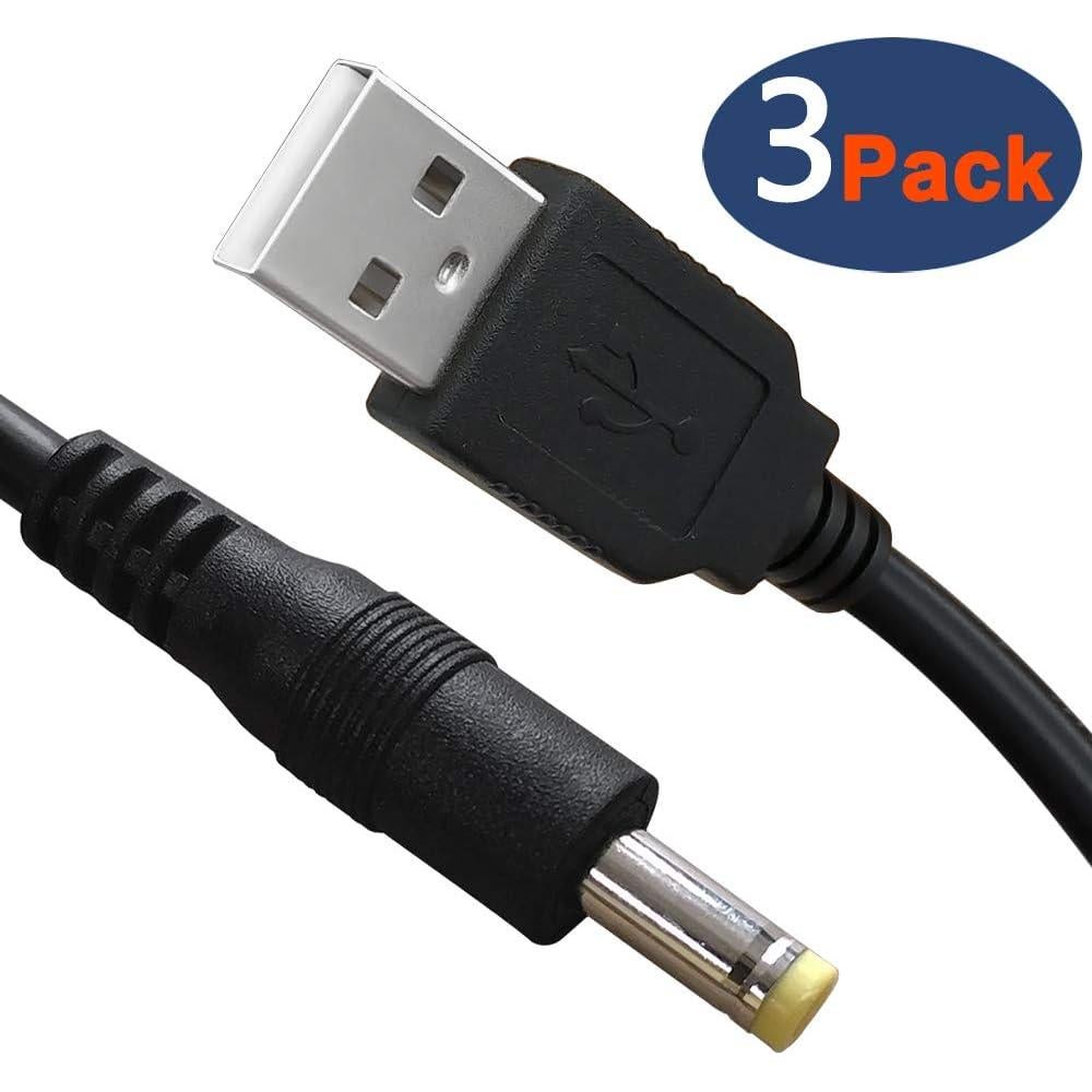 Cable de Alimentación USB SIOCEN 4FT a Jack 4.0mm 5V - 3 Unidades