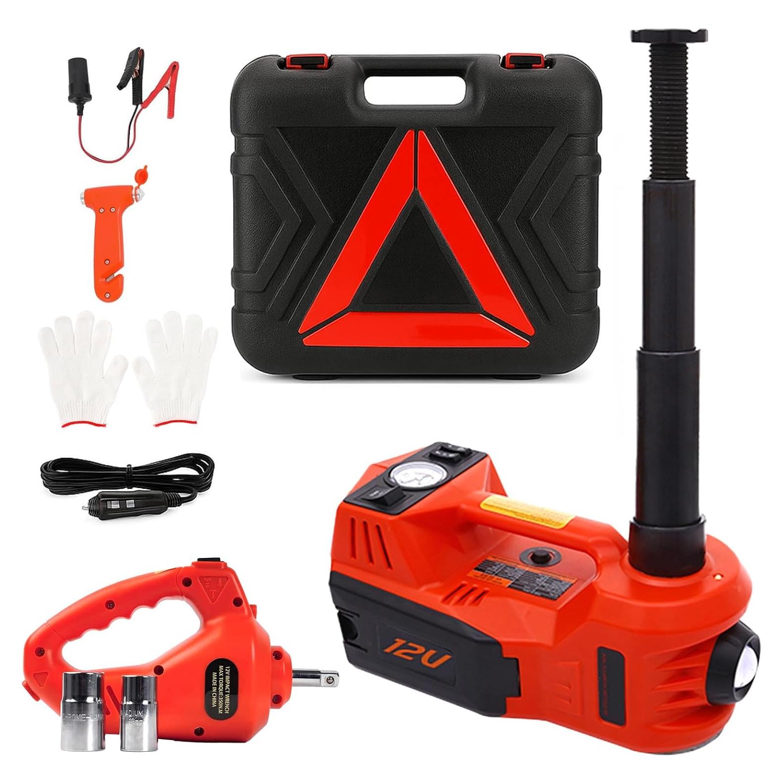 Gato Eléctrico STANDTALL 5 Toneladas 12V con Llave y Bomba