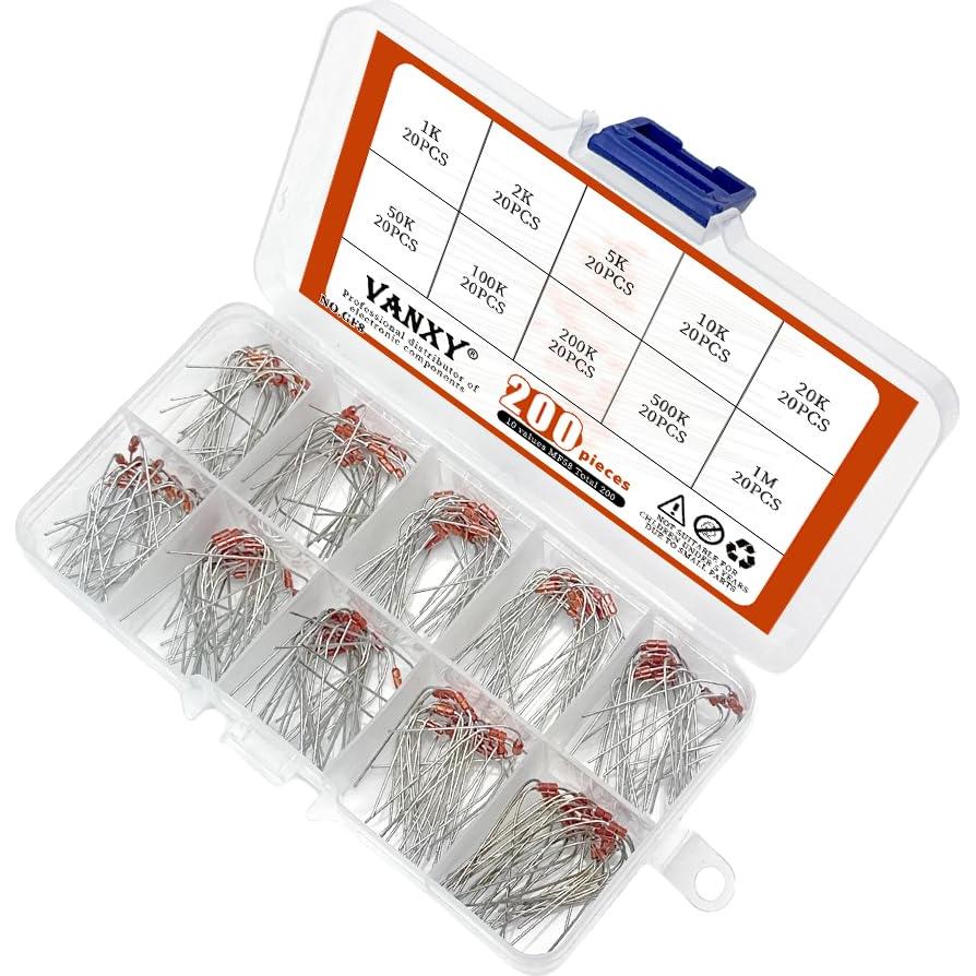 10 Termistores NTC MF58 1K-1M Ohm 3950B 200pcs