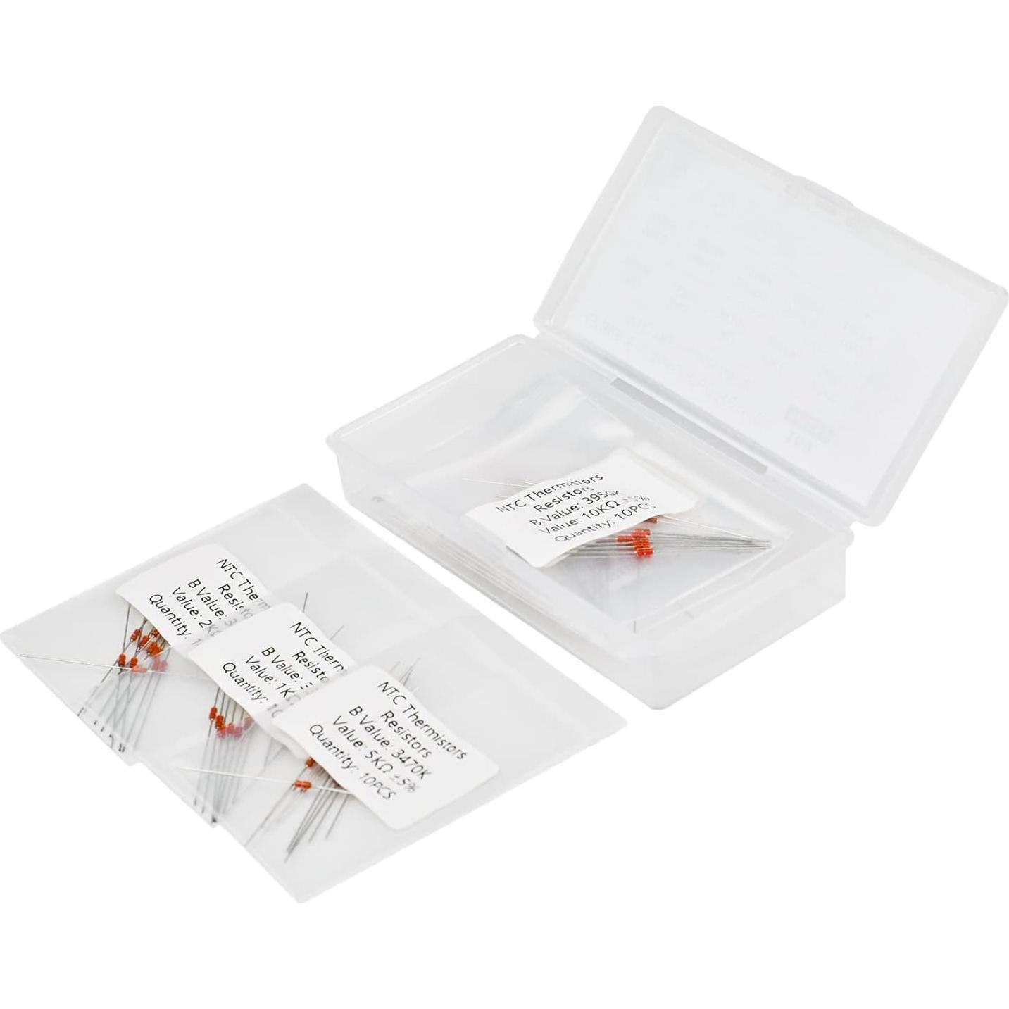 Kit 100 Resistencias Termistor NTC KOKISO 1K-1M Ohm 10 Valores