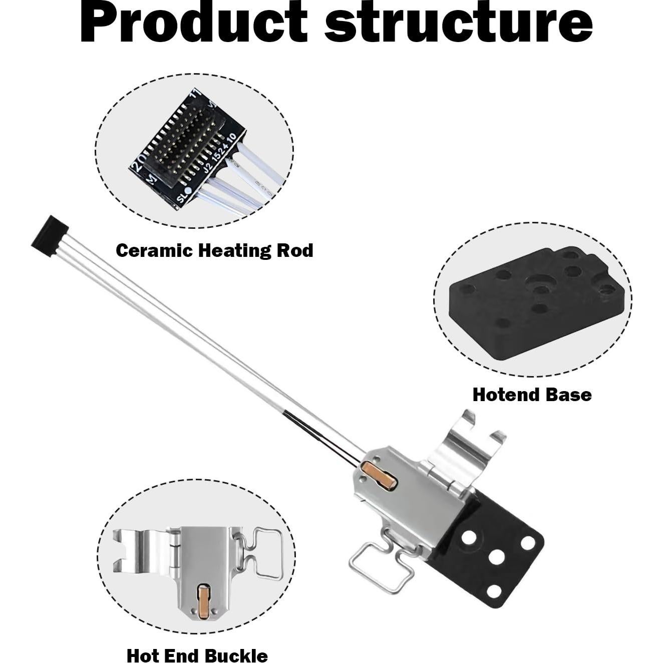 Kit de Ensamblaje de Calefacción HzdaDeve para A1 Mini/A1