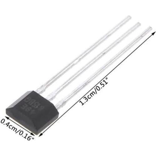 10 Sensores de Efecto Hall 49E Tnyvm para Detección Precisa