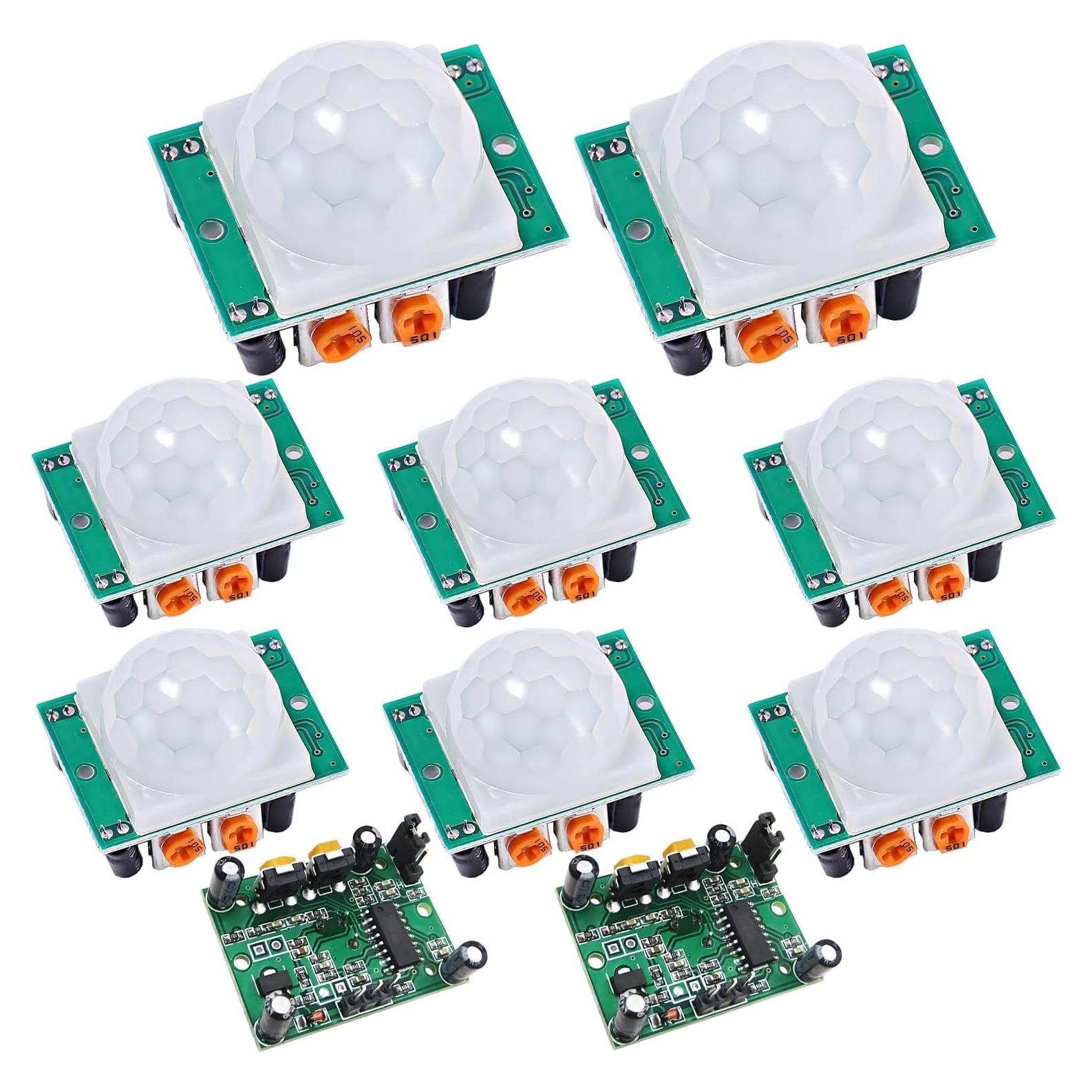 10PCS Sensor de Movimiento Infrarrojo PIR DaFuRui AM312