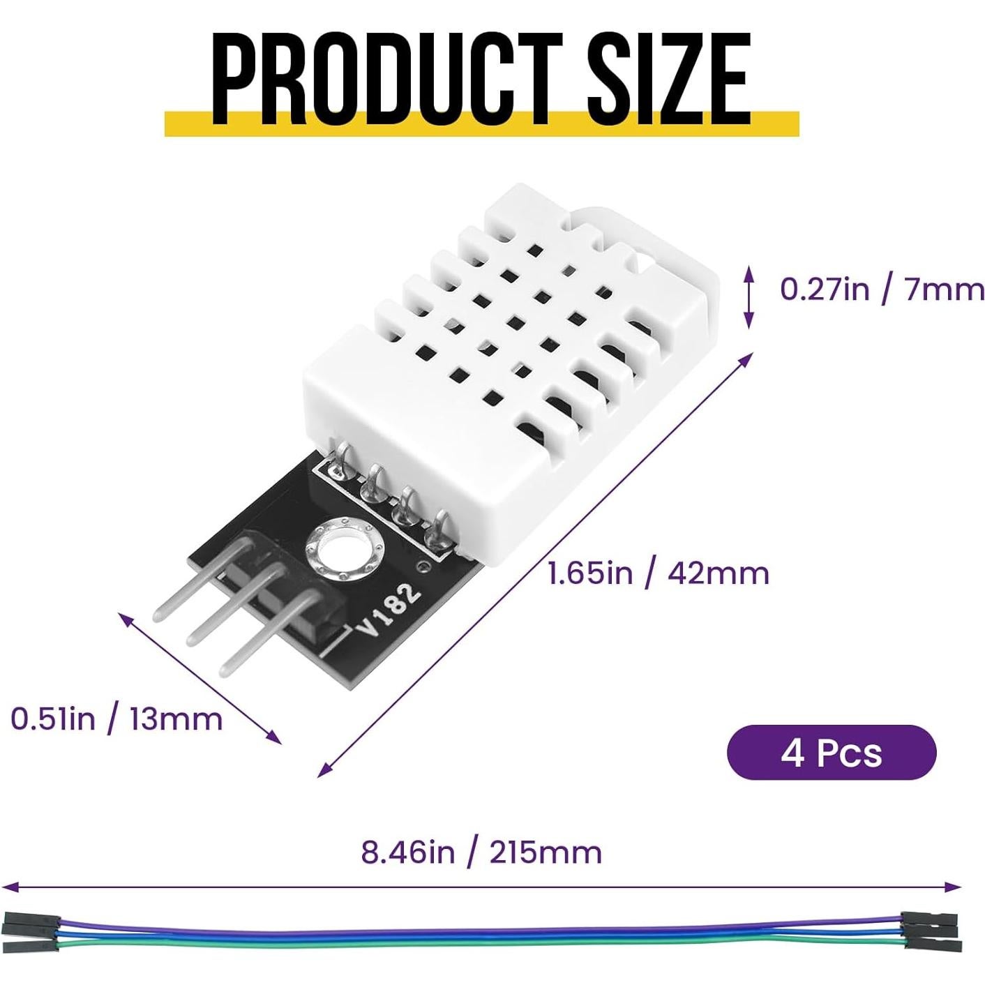Módulo Sensor Digital de Temperatura y Humedad DHT22 AM2302